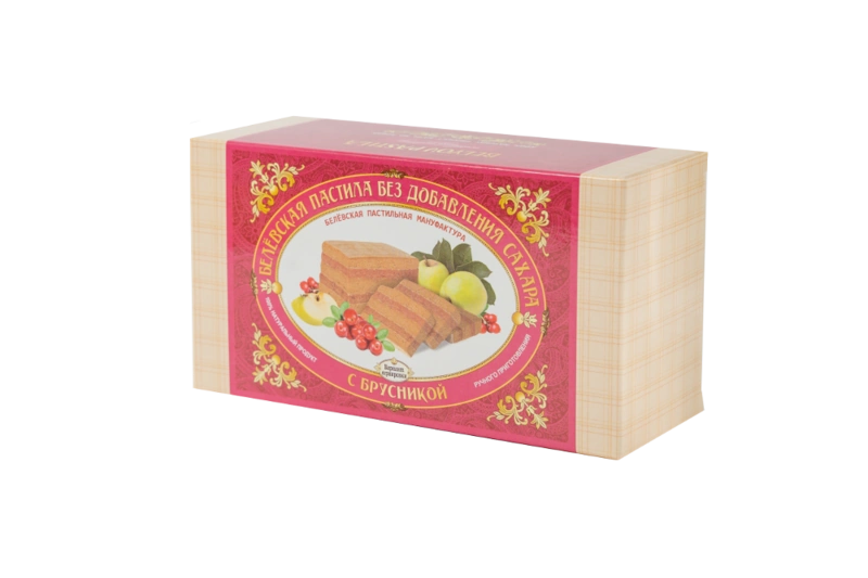 Пастила с брусникой