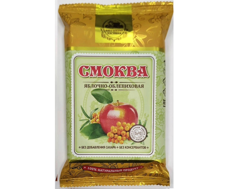 Яблочно-облепиховая смоква